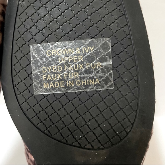 Crown & Ivy Venice Leopard Flats 8.5 - Picture 11 of 12